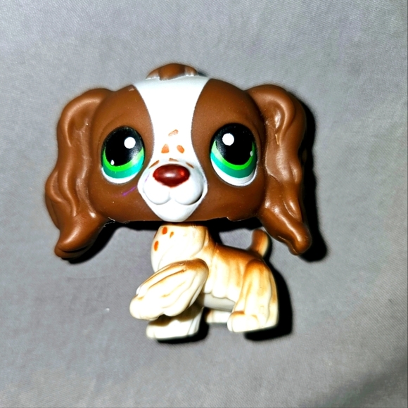 Littlest Pet Shop Hasbro - Rare Cocker Spaniel 031 G #156  2005 Hasbro LPS - Picture 1 of 5